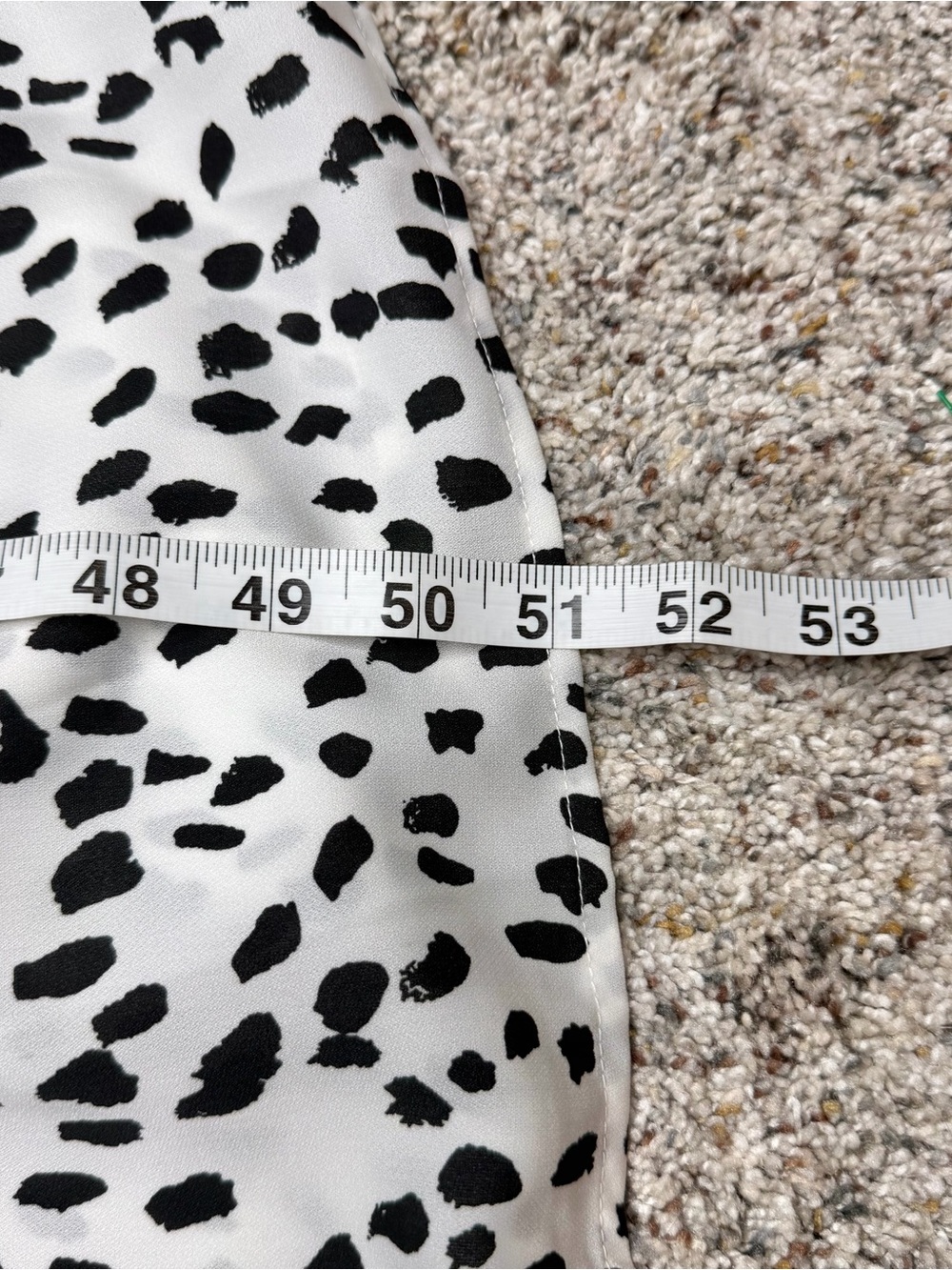 Petal & Pup Hyde Cheetah Tie Waist V-Neck Long Sleeve Maxi Dress 6 White Black - Picture 11 of 11